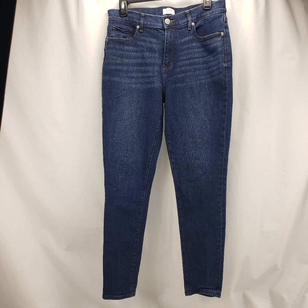 LOFT Dark Wash Skinny Jeans - Picture 3 of 7